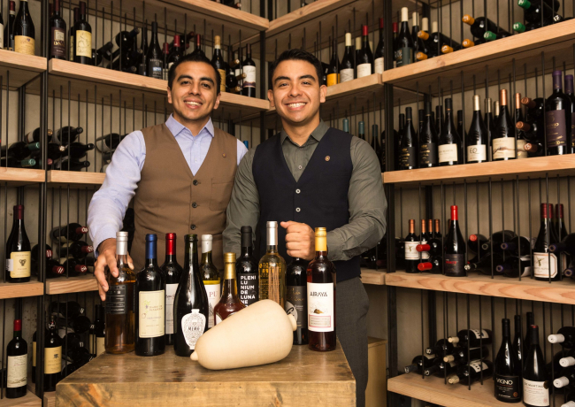 Bate-papo com sommeliers: Central