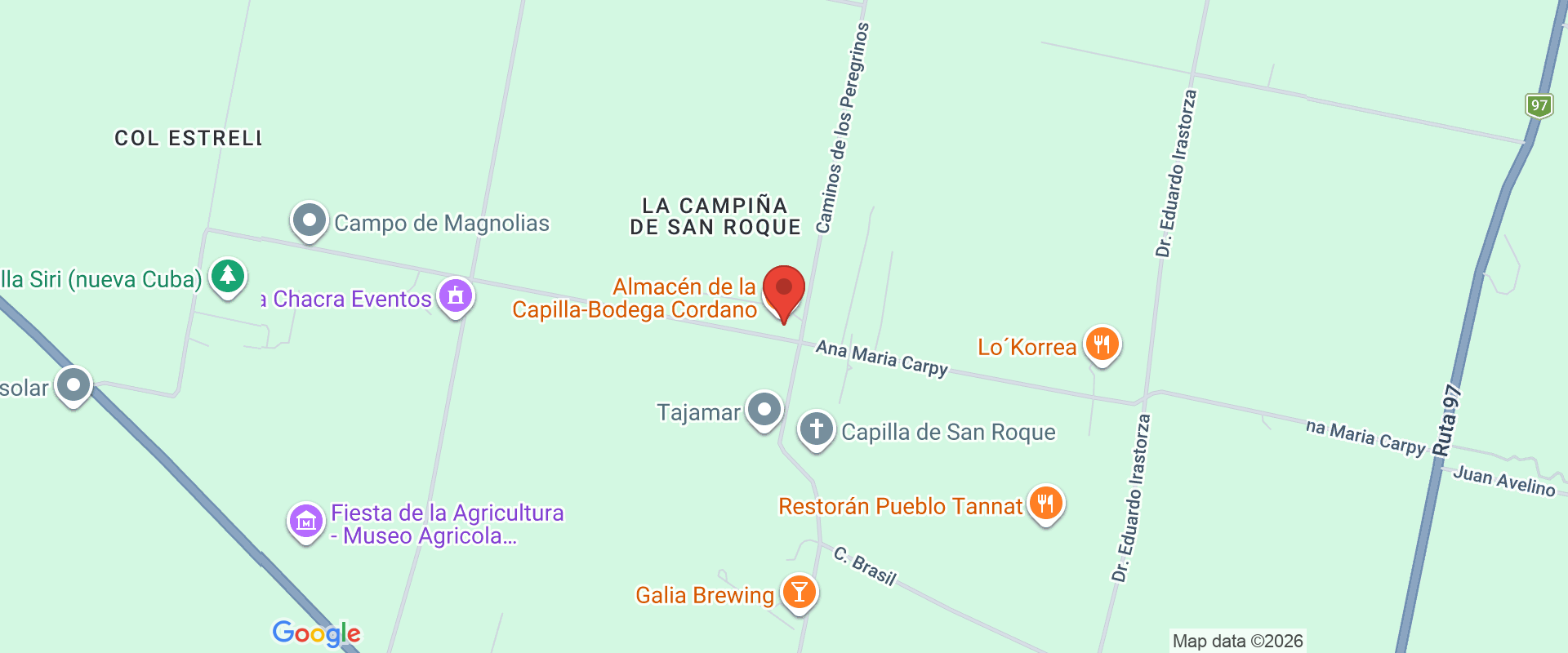 BODEGA Y VIÑEDOS CORDANO - ALMACÉN DE LA CAPILLA