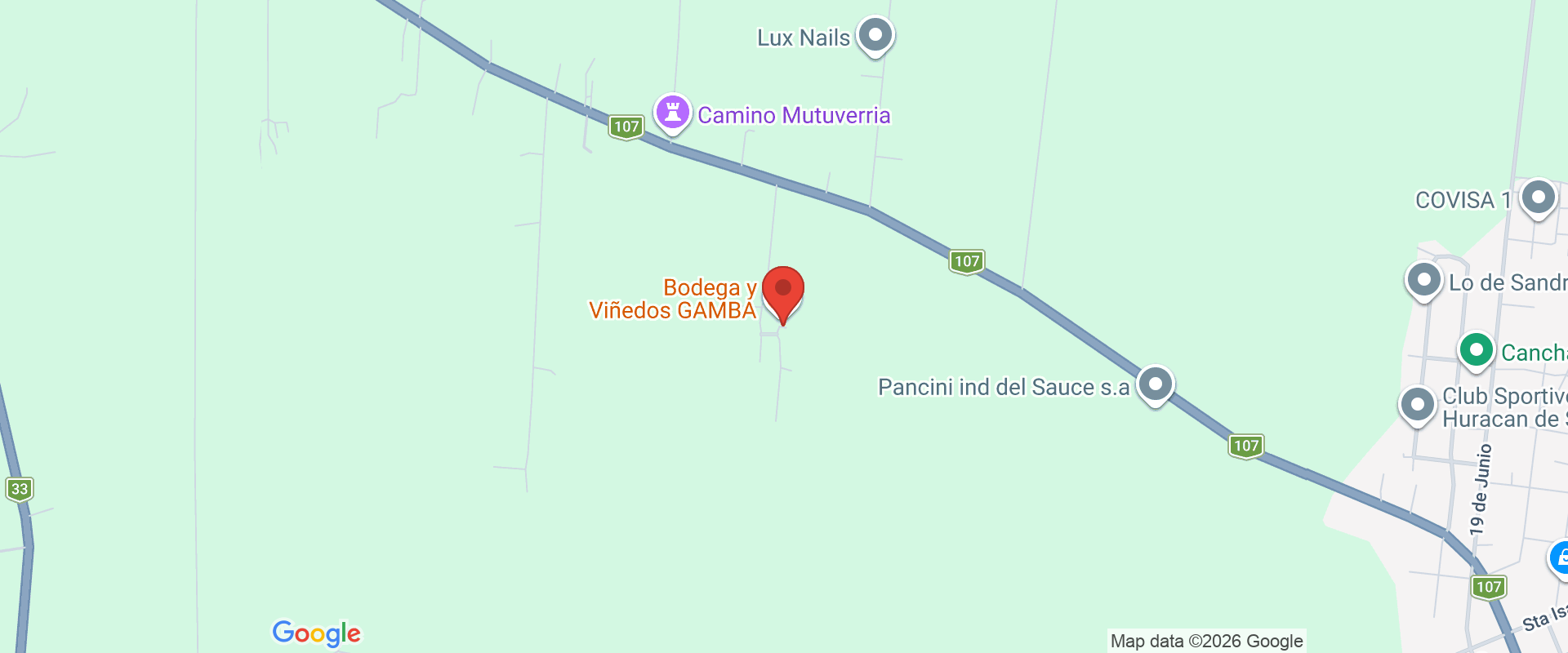 VIÑEDOS Y BODEGA GAMBA